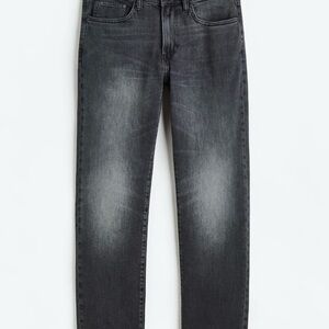H&M Men's Charcoal Straight Jeans
